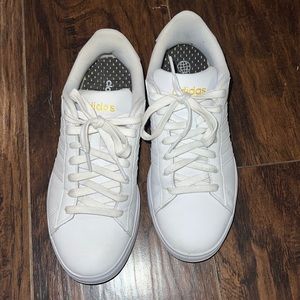Adidas White Sneakers Size 7